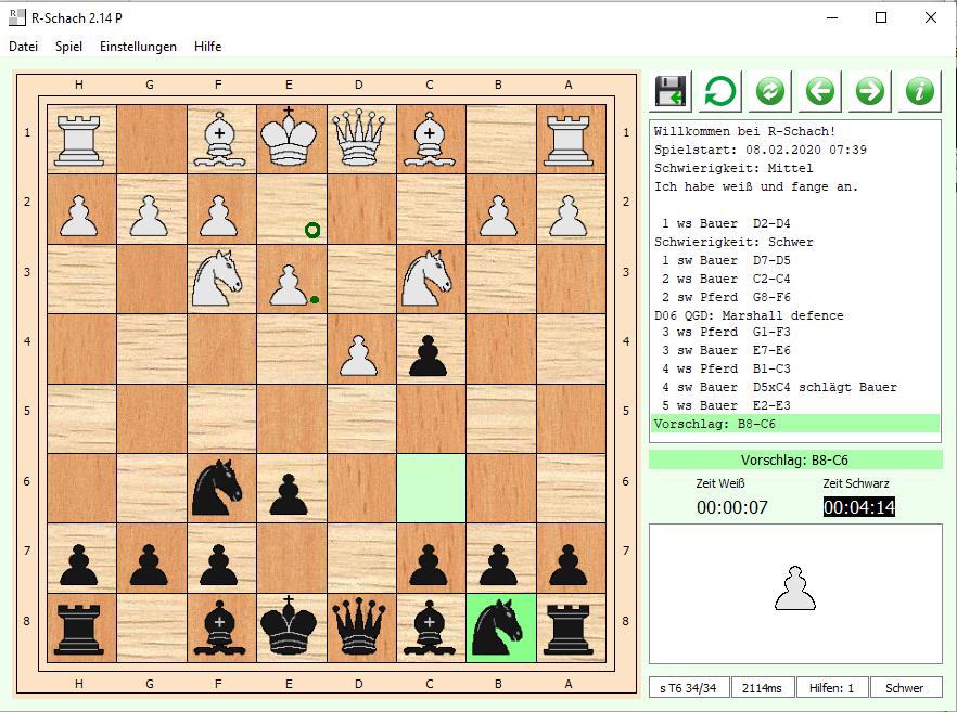 Freeware-Schach software